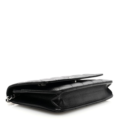 Chanel Caviar Quilted Wallet on Chain WOC Black 4 of 11