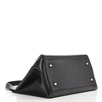Celine Supple Calfskin Medium Edge Shoulder Bag Black 4 of 15