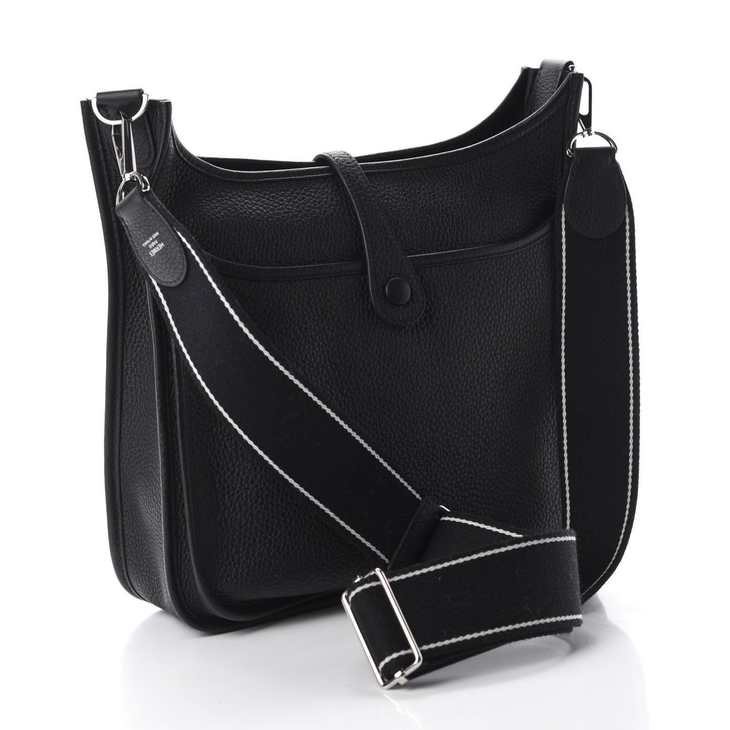 Taurillon Clemence Amazone Evelyne III PM Black White