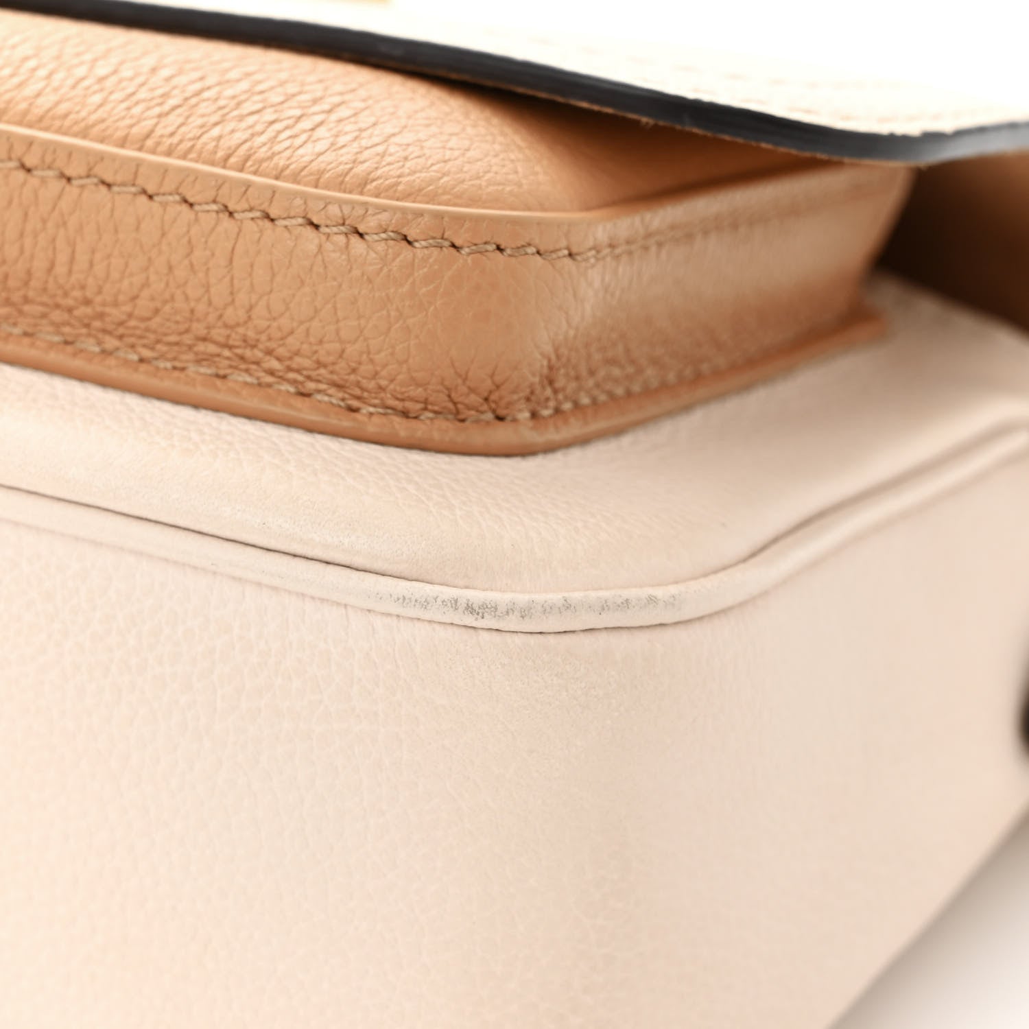 Louis Vuitton Grained Calfskin Lockme Tender Quartz 10 of 13