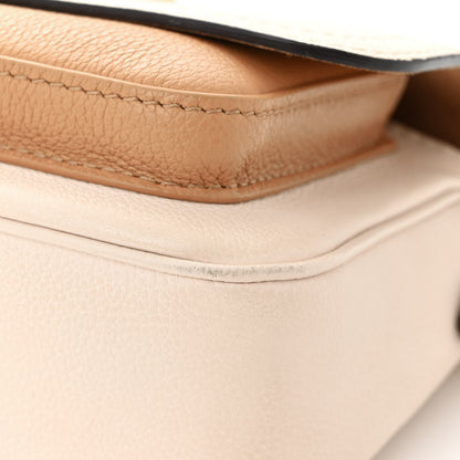 Louis Vuitton Grained Calfskin Lockme Tender Quartz 10 of 13