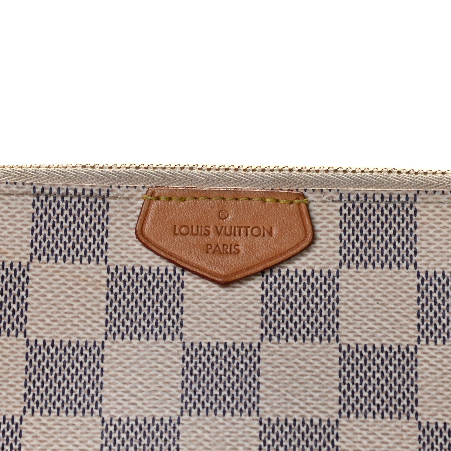 Damier Azur Double Zip Pochette