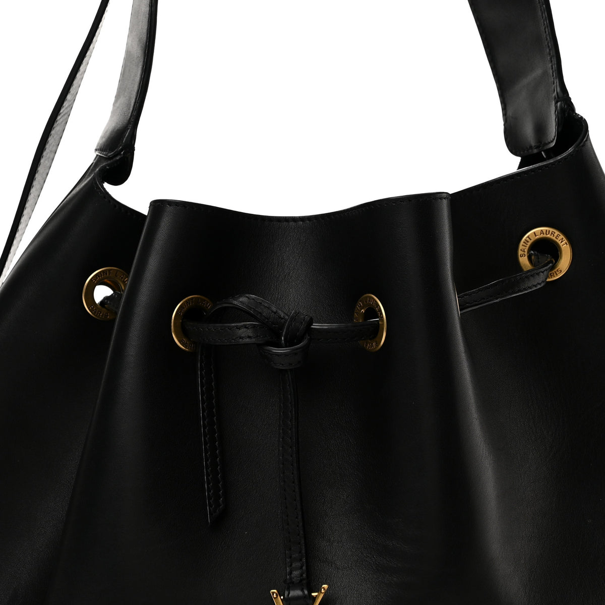 Calfskin Medium Paris VII Flat Hobo Black
