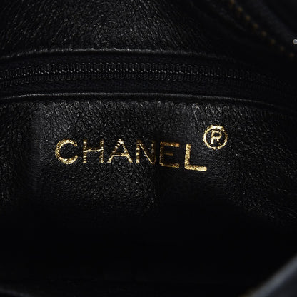 Chanel Lambskin Quilted Tassel Camera Case Black 6 of 14