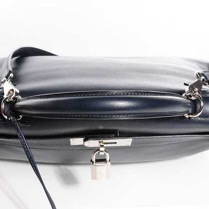 Hermes Swift Kelly Retourne 32 Indigo 27 of 27