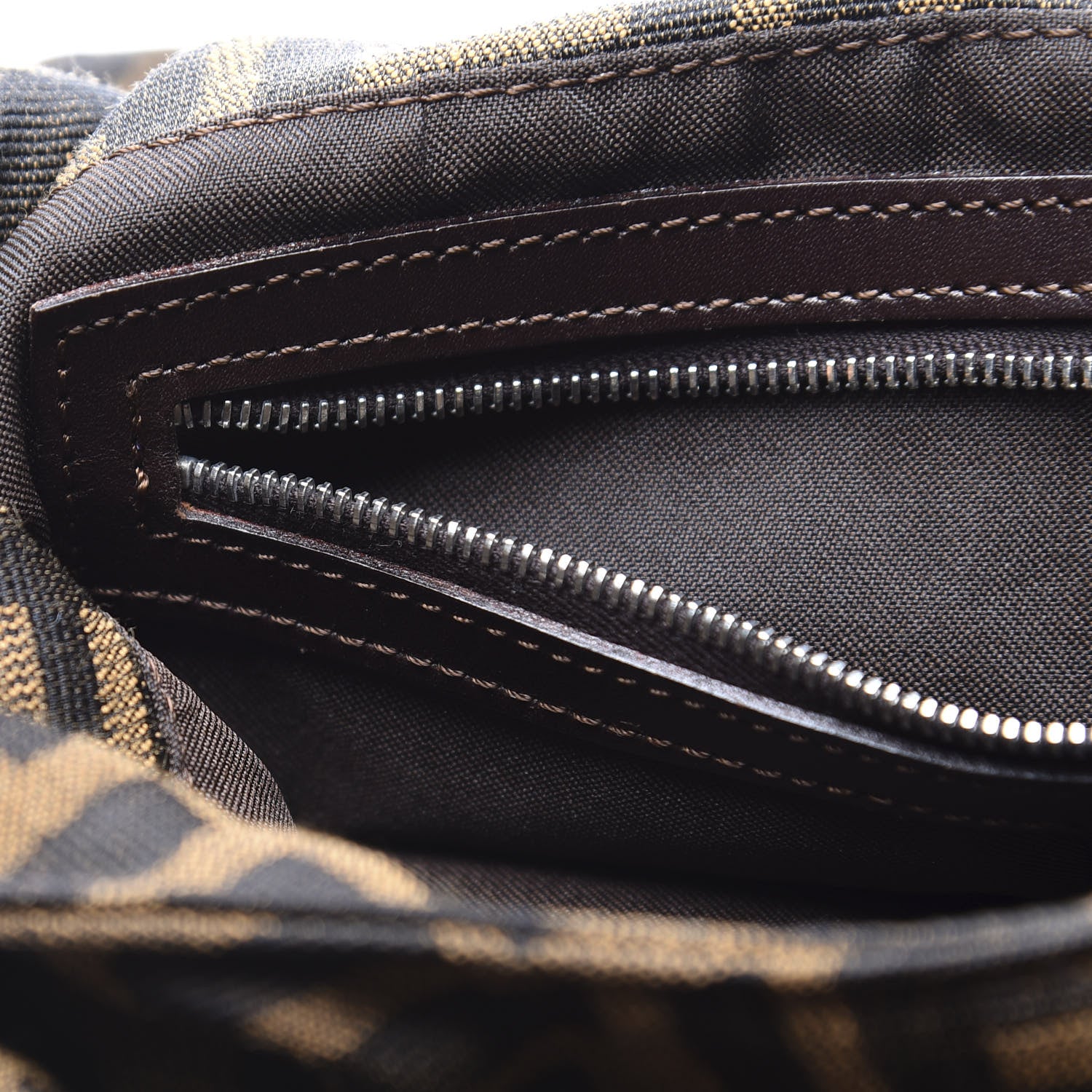 Fendi Zucca Hobo Tobacco 6 of 10