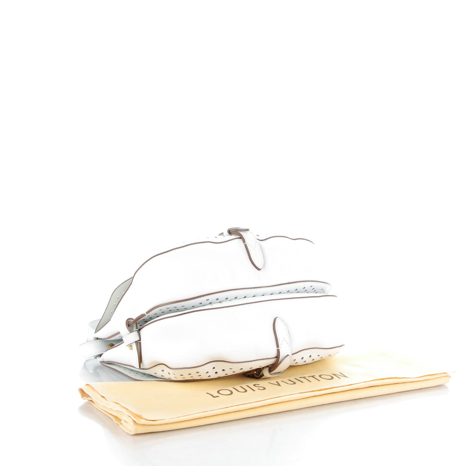 Louis Vuitton SC Flore Saumur White 4 of 8