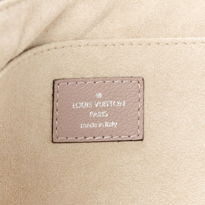 Louis Vuitton Calfskin Pochette Jour PM Clutch Taupe 6 of 8