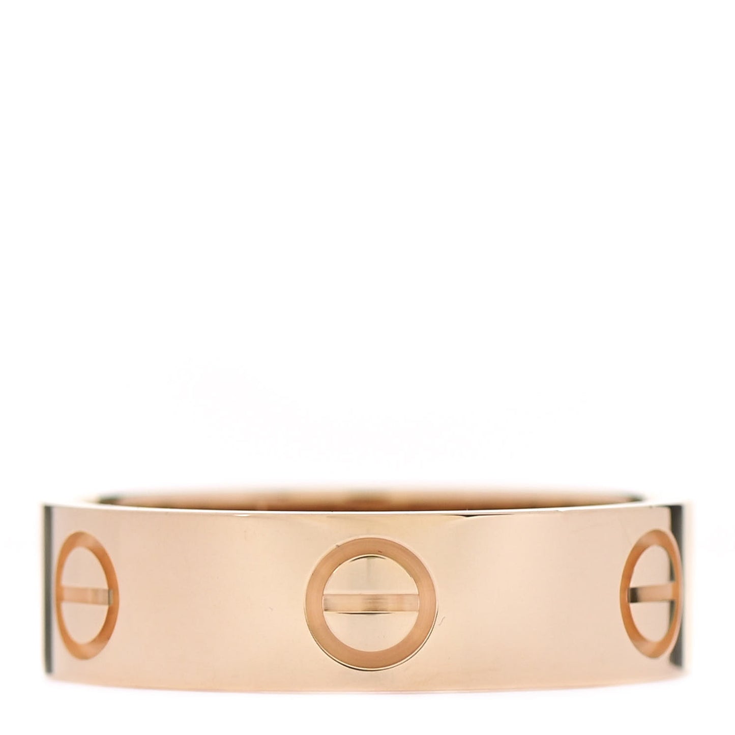 18K Yellow Gold 5.5mm LOVE Ring 56 7.75