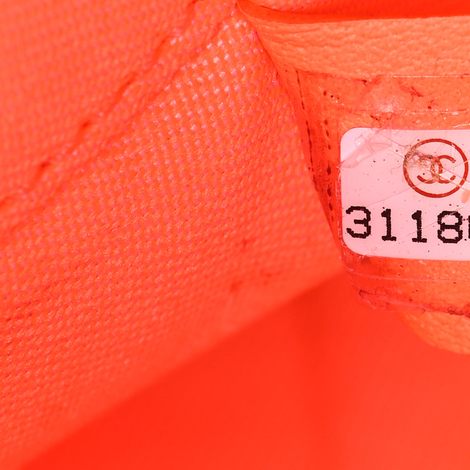 Chanel Mixed Fibers Small Deauville Tote Pink Orange 7 of 13