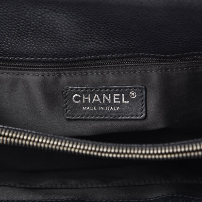 Chanel Caviar Quilted Grand Shopping Tote GST Black 6 of 13