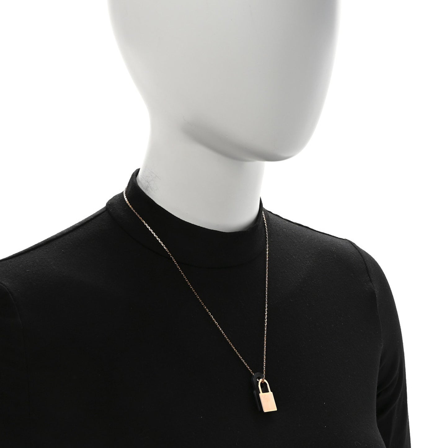 Swift Small O'Kelly Pendant Necklace Black