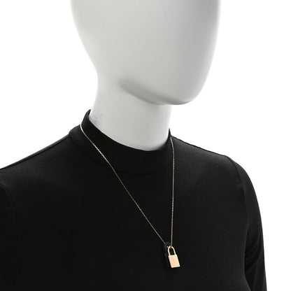 Hermes Swift Small O'Kelly Pendant Necklace Black 2 of 6