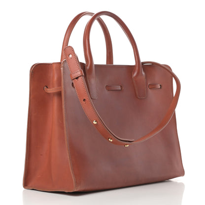 Mansur Gavriel Calfskin Sun Bag Brandy 3 of 16