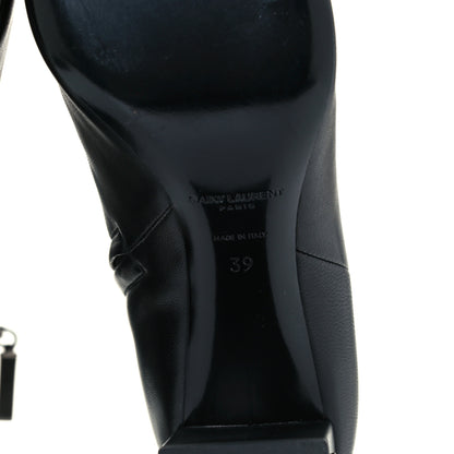 Saint Laurent Nappa Vendome Loulou Ankle Zip Boot 39 Black 8 of 11
