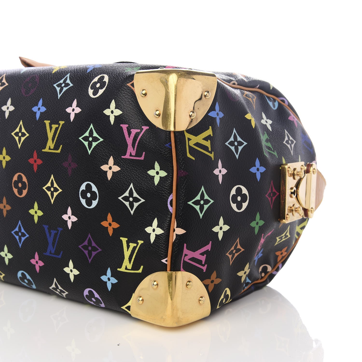 Louis Vuitton Monogram Multicolor Speedy 30 Black 6 of 7