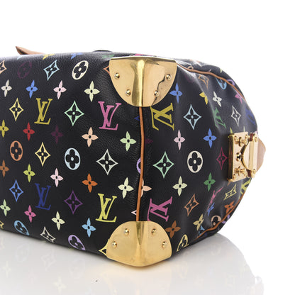 Louis Vuitton Monogram Multicolor Speedy 30 Black 6 of 7