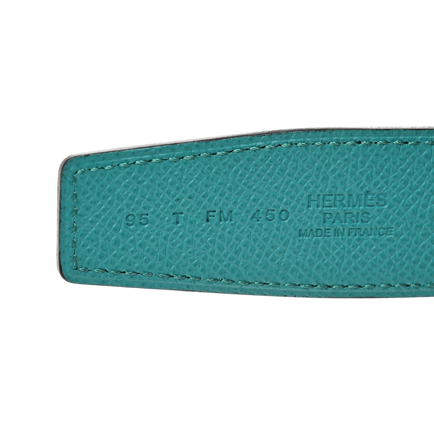 Swift Epsom 24mm Focus Belt Gold Bleu Paon