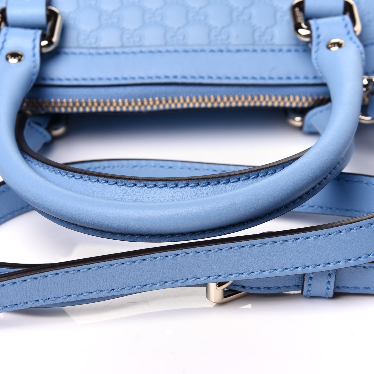 Gucci Microguccissima Mini Dome Bag Mineral Blue 10 of 10