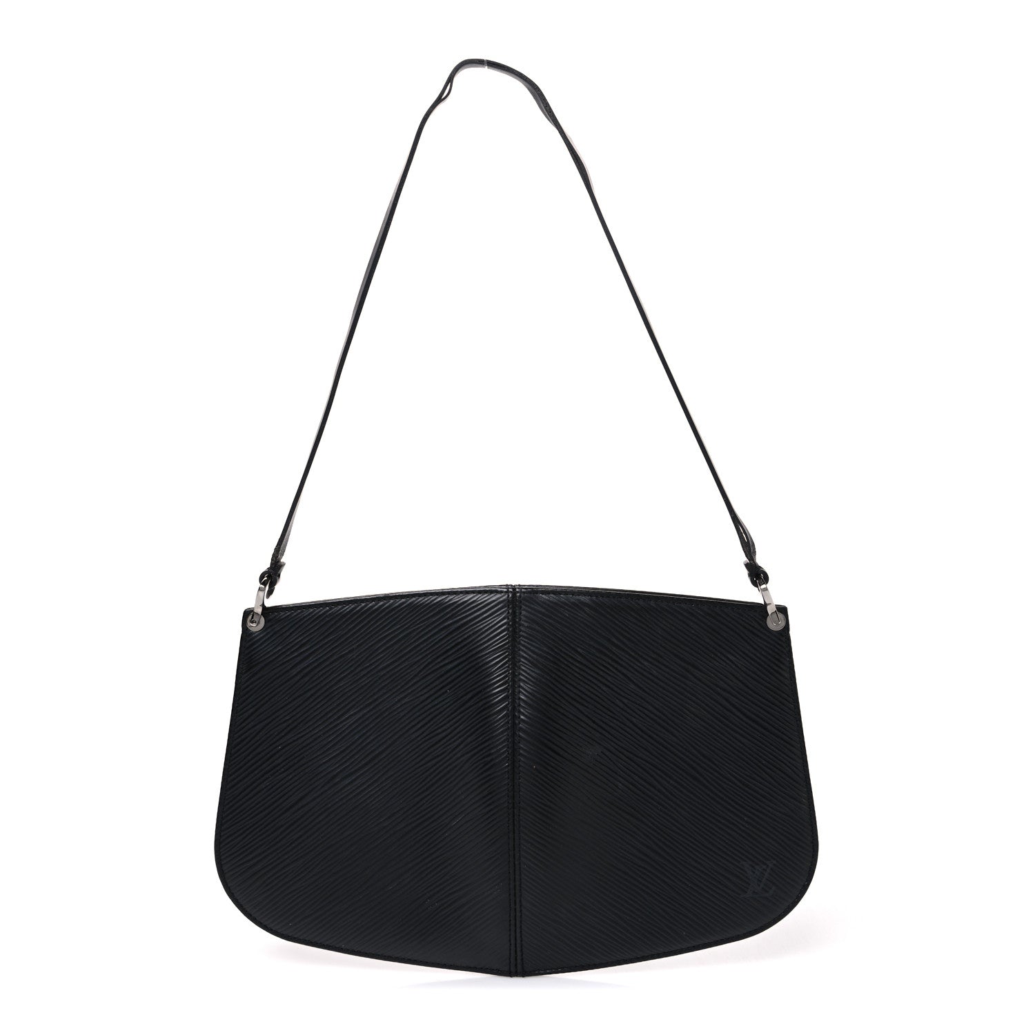 Louis Vuitton Epi Demi Lune Pochette Black 1 of 10