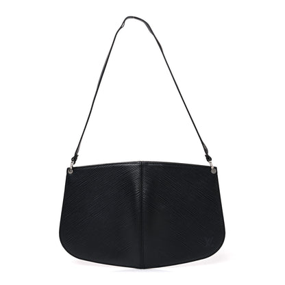 Louis Vuitton Epi Demi Lune Pochette Black 1 of 10