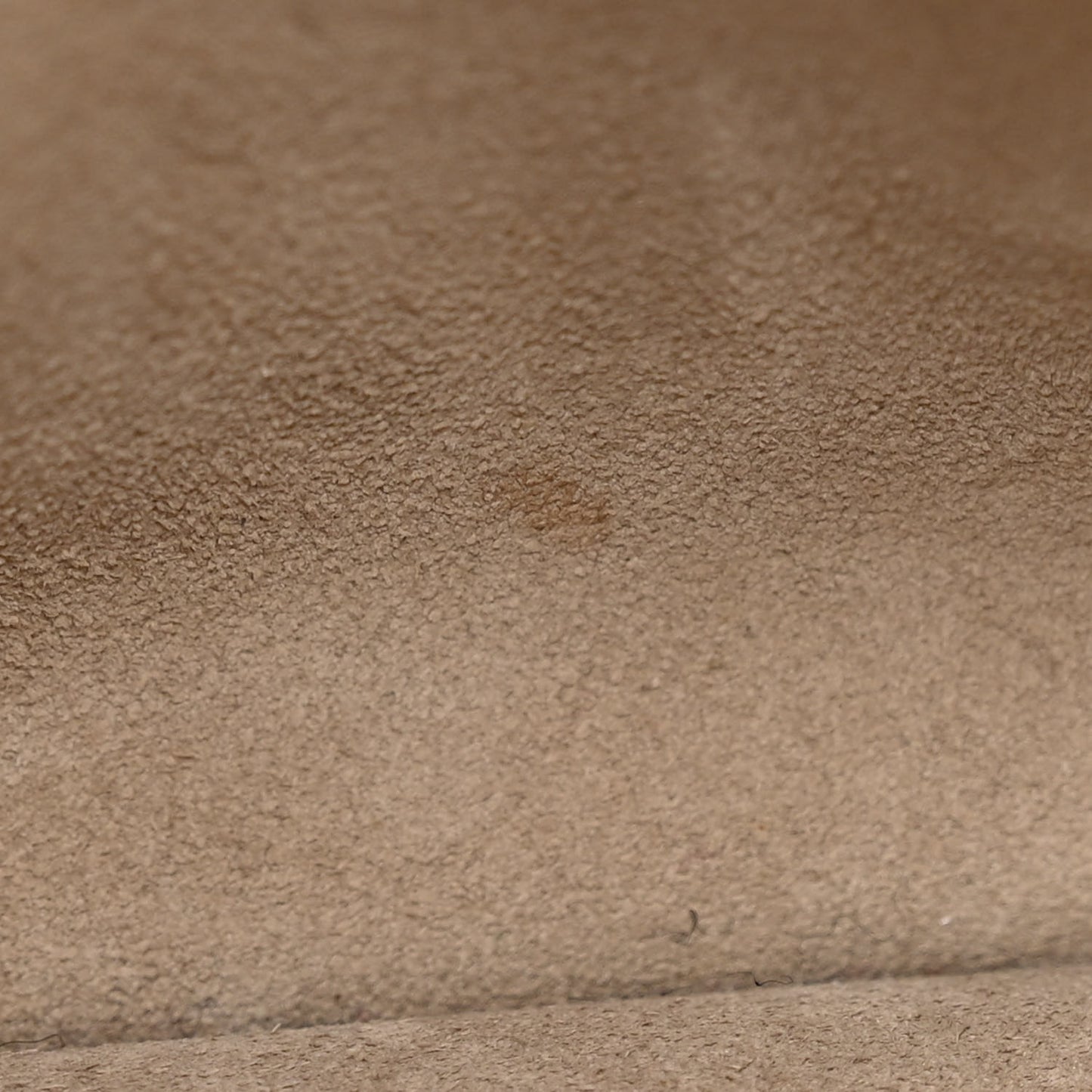 Soft Grained Calfskin Sangle Bucket Bag Taupe