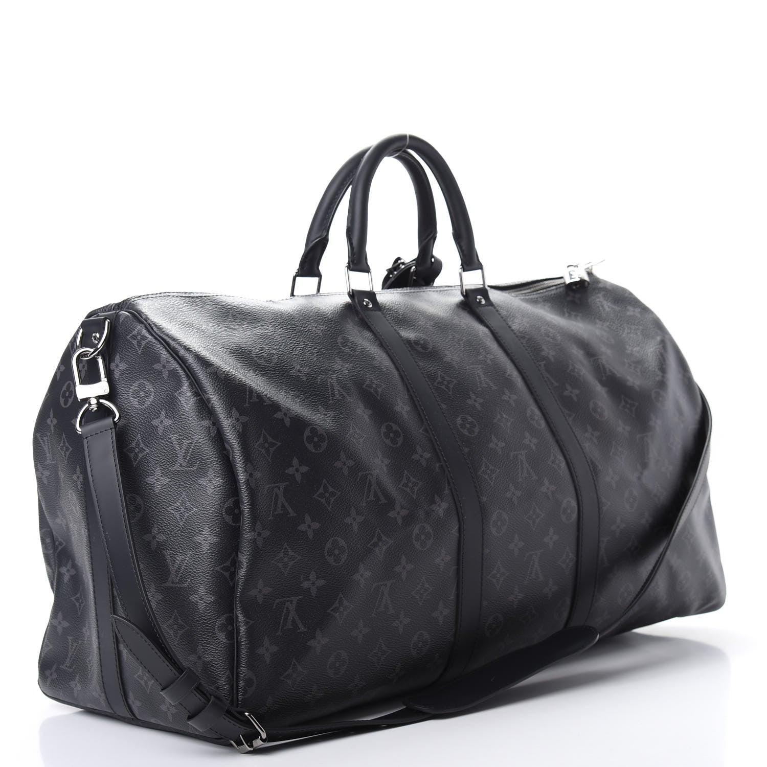 Louis Vuitton Monogram Eclipse Keepall Bandouliere 55 2 of 10