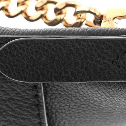 Louis Vuitton Calfskin Lock and Walk Bucket Black 6 of 11