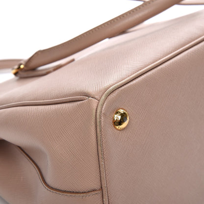 Prada Saffiano Small Galleria Double Zip Tote Cammeo 24 of 25