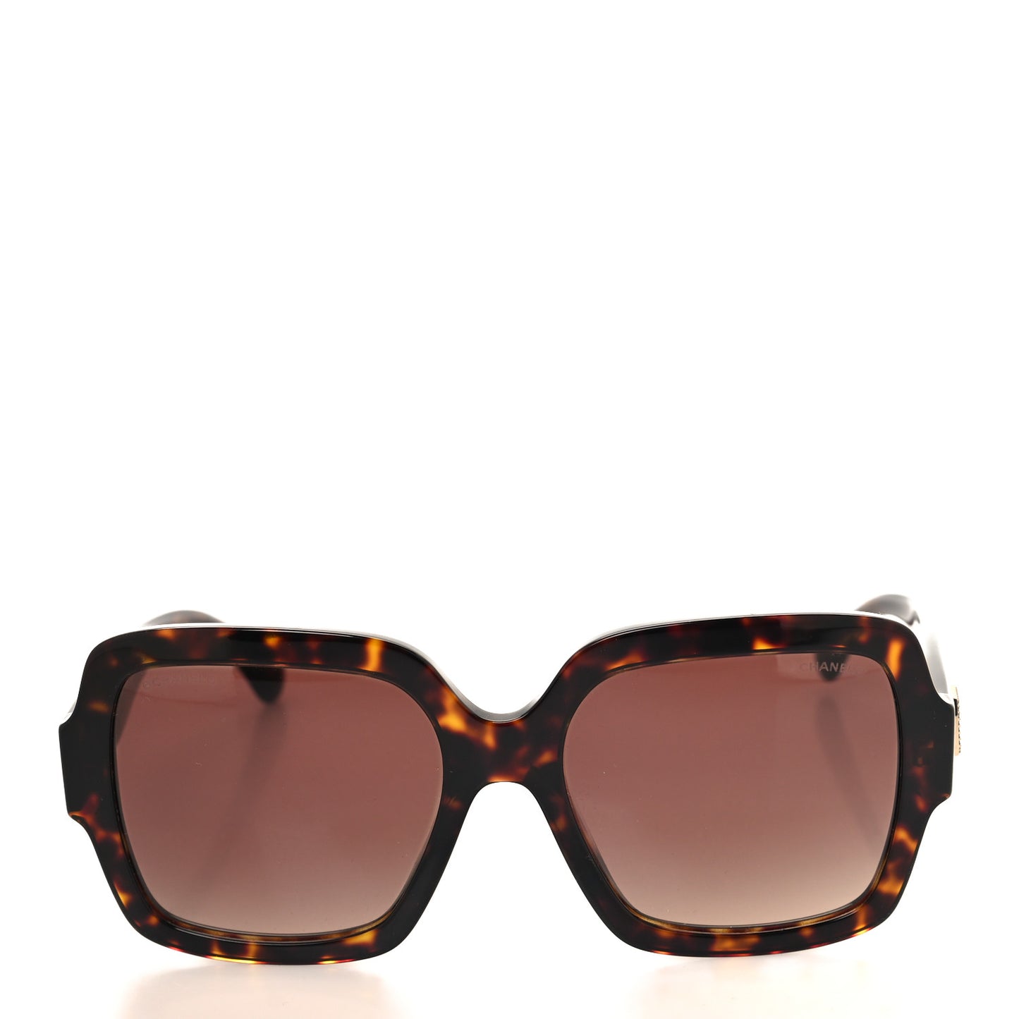 Acetate Square Strass CC Sunglasses 5479-A Tortoise