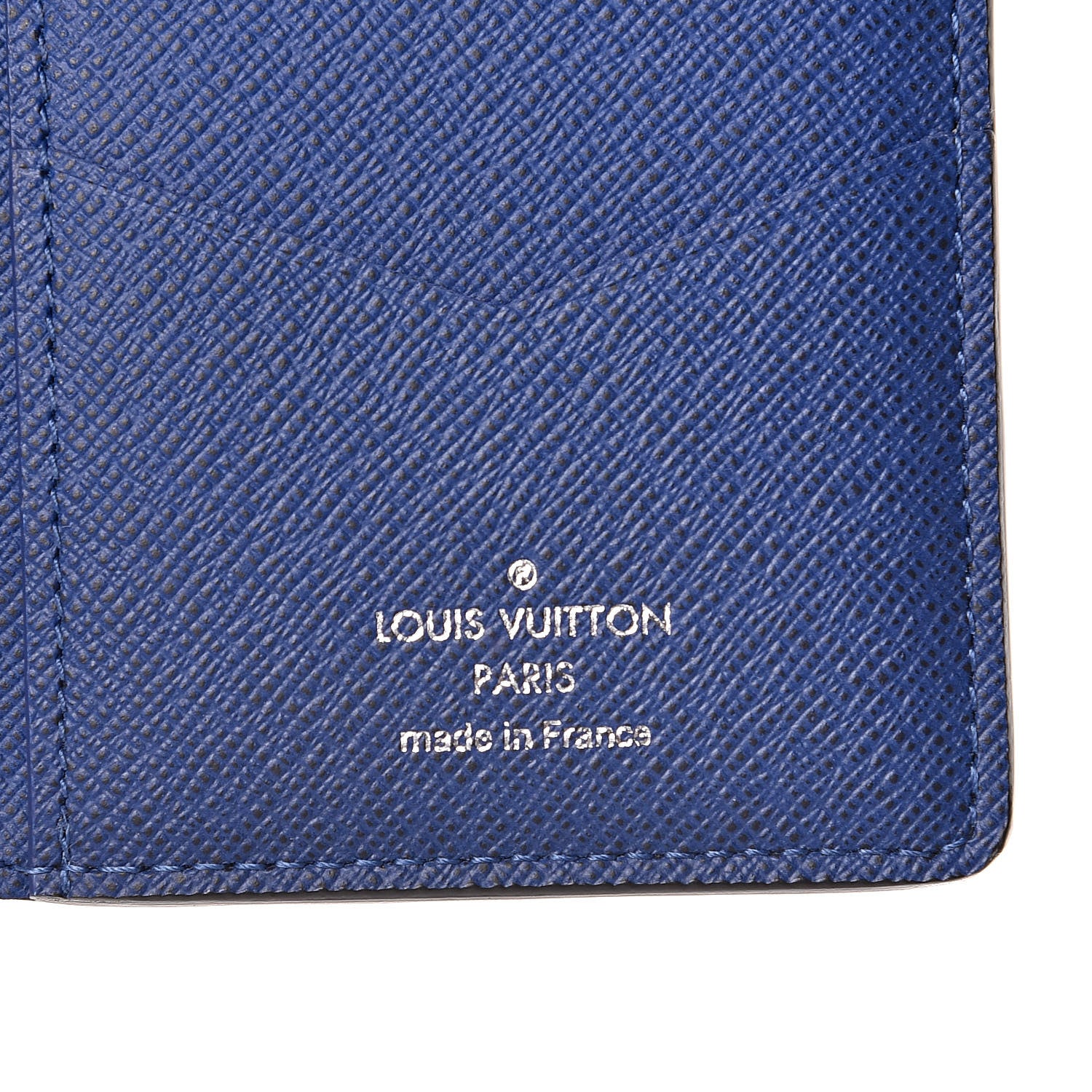 Louis Vuitton Monogram Taiga Pocket Organizer Cobalt 6 of 8