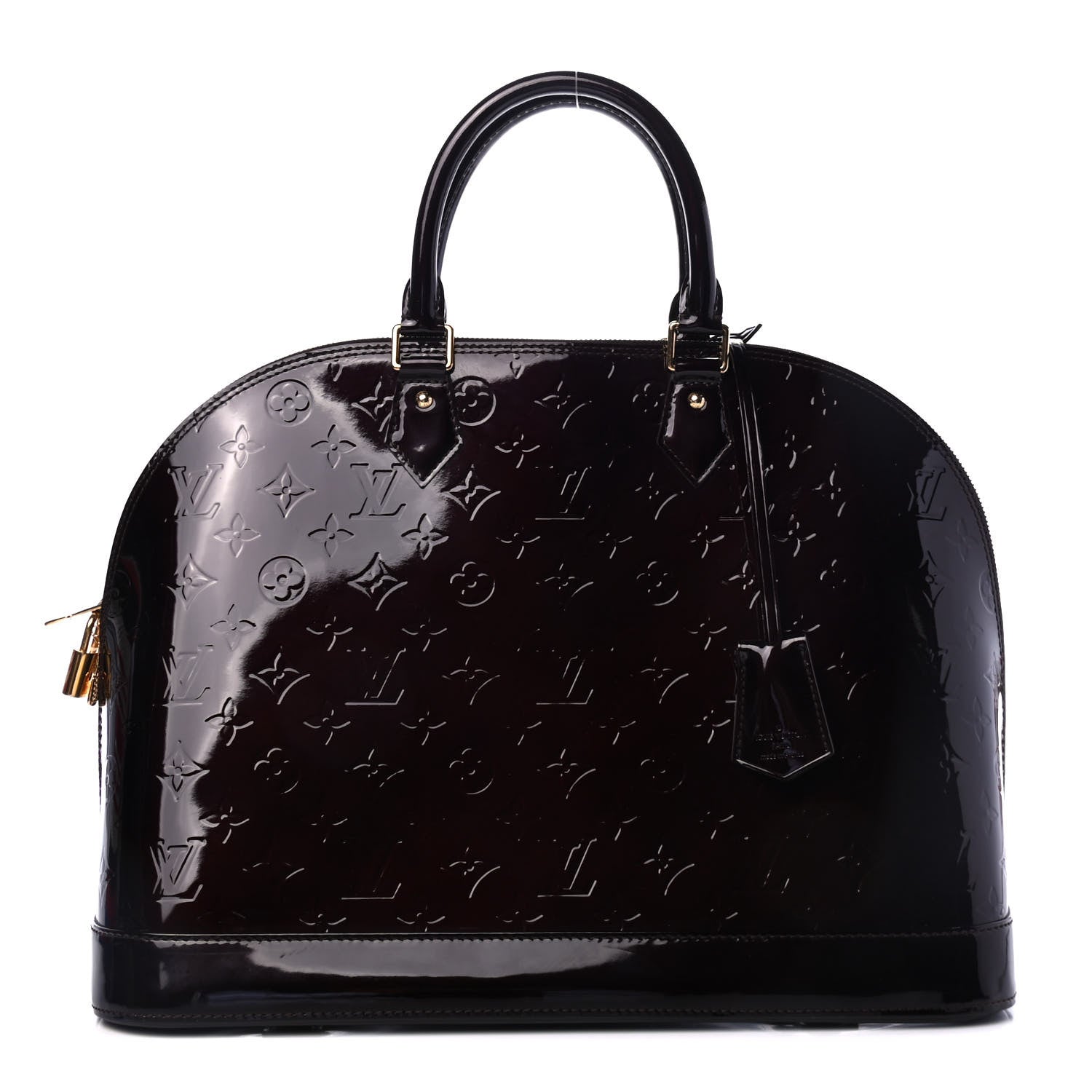 Louis Vuitton Vernis Alma GM Amarante 1 of 5