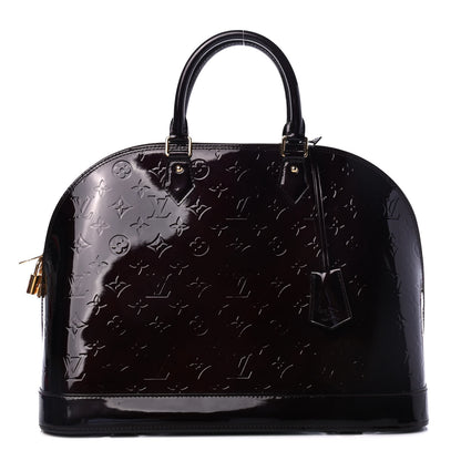 Louis Vuitton Vernis Alma GM Amarante 1 of 5
