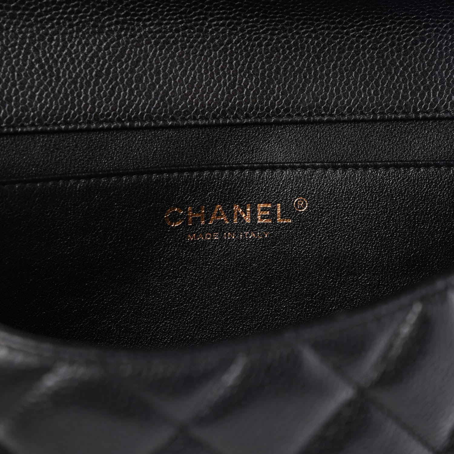 Chanel Caviar Quilted Clutch With Chain Flap Black 5 of 6