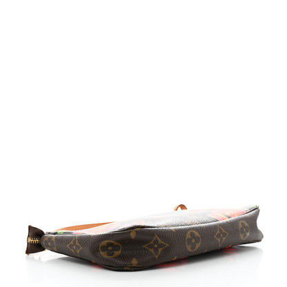 Louis Vuitton Monogram Roses Pochette Accessories 4 of 12