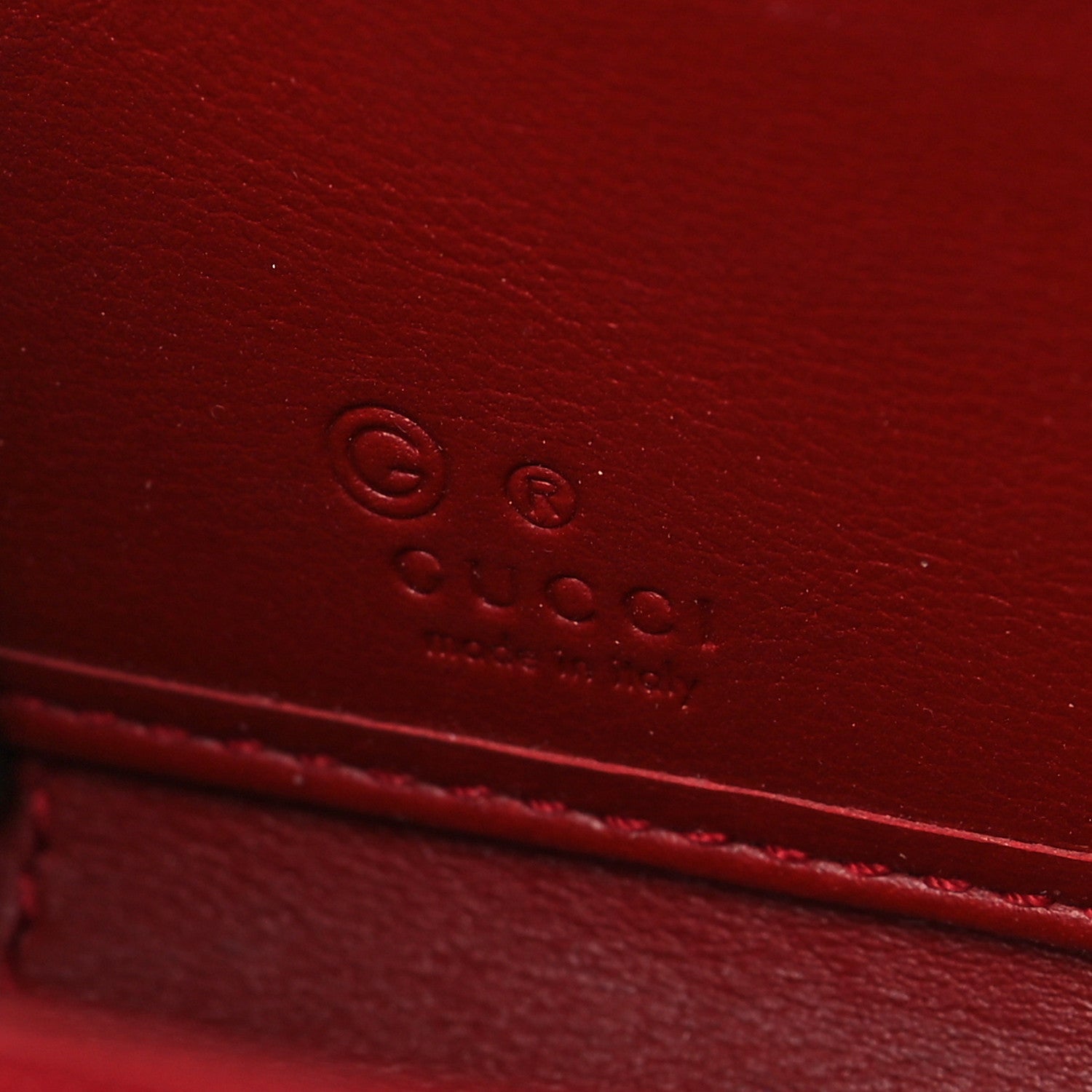 Gucci Microguccissima Zip Around Wallet Red 6 of 6