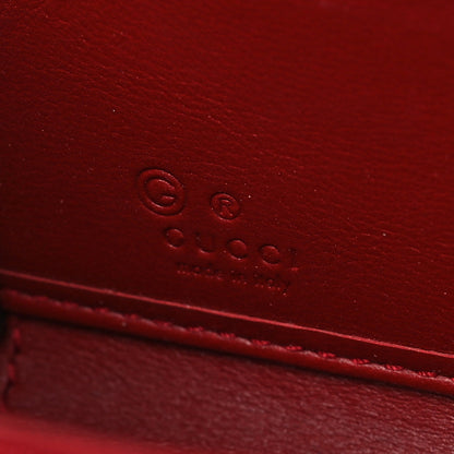 Gucci Microguccissima Zip Around Wallet Red 6 of 6