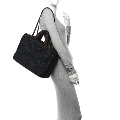 Louis Vuitton Econyl Monogram Pillow Giant Onthego MM Black 2 of 13