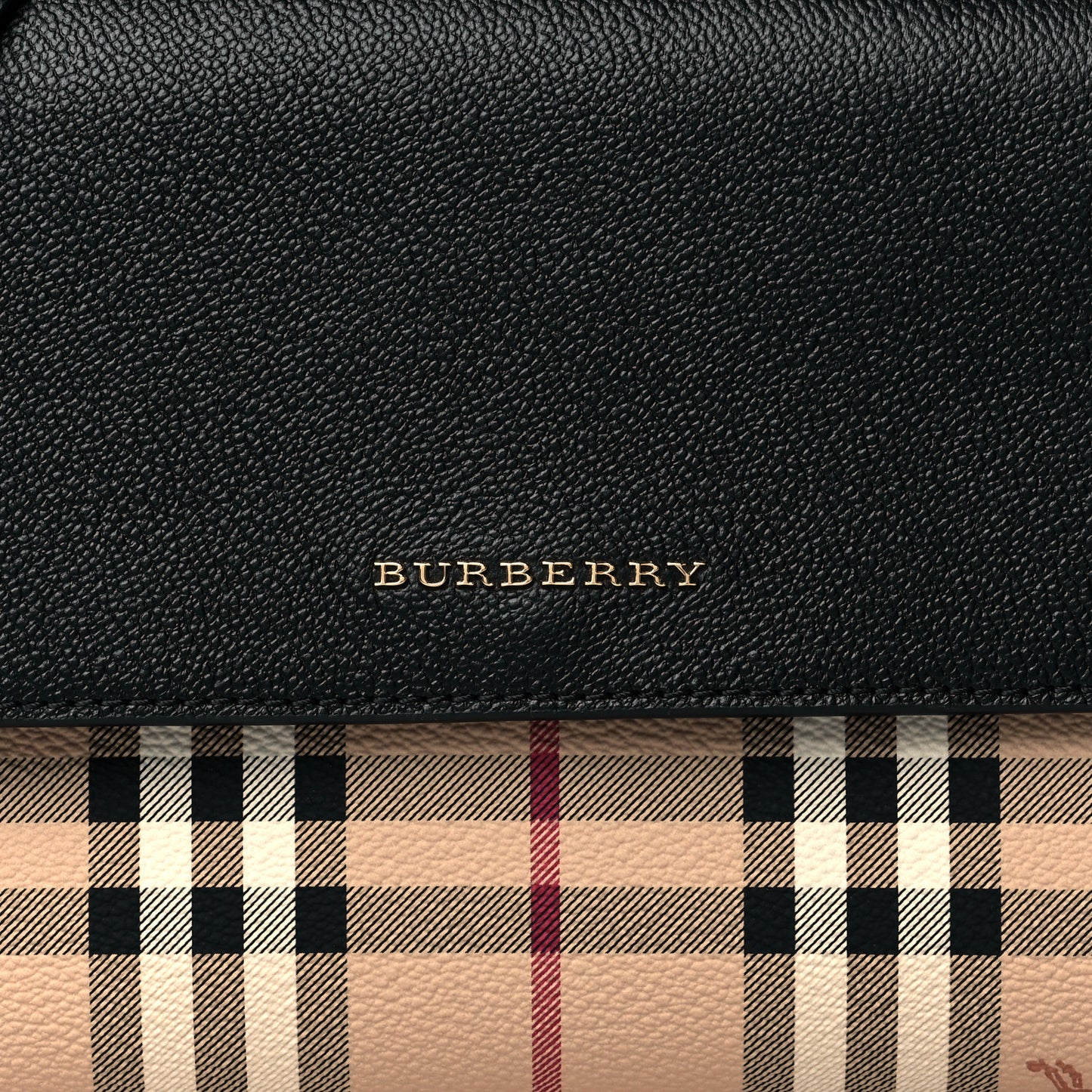 Haymarket Check Small Loxley Crossbody Black