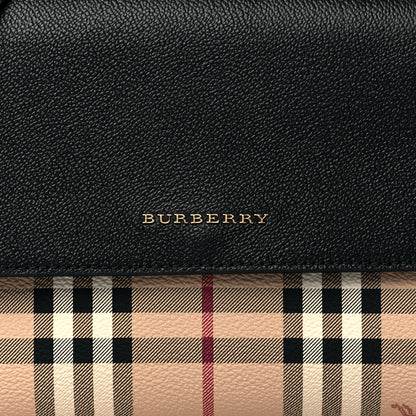 Burberry Haymarket Check Small Loxley Crossbody Black 8 of 10