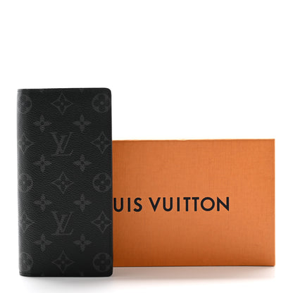 Louis Vuitton Monogram Eclipse Brazza Wallet 7 of 7