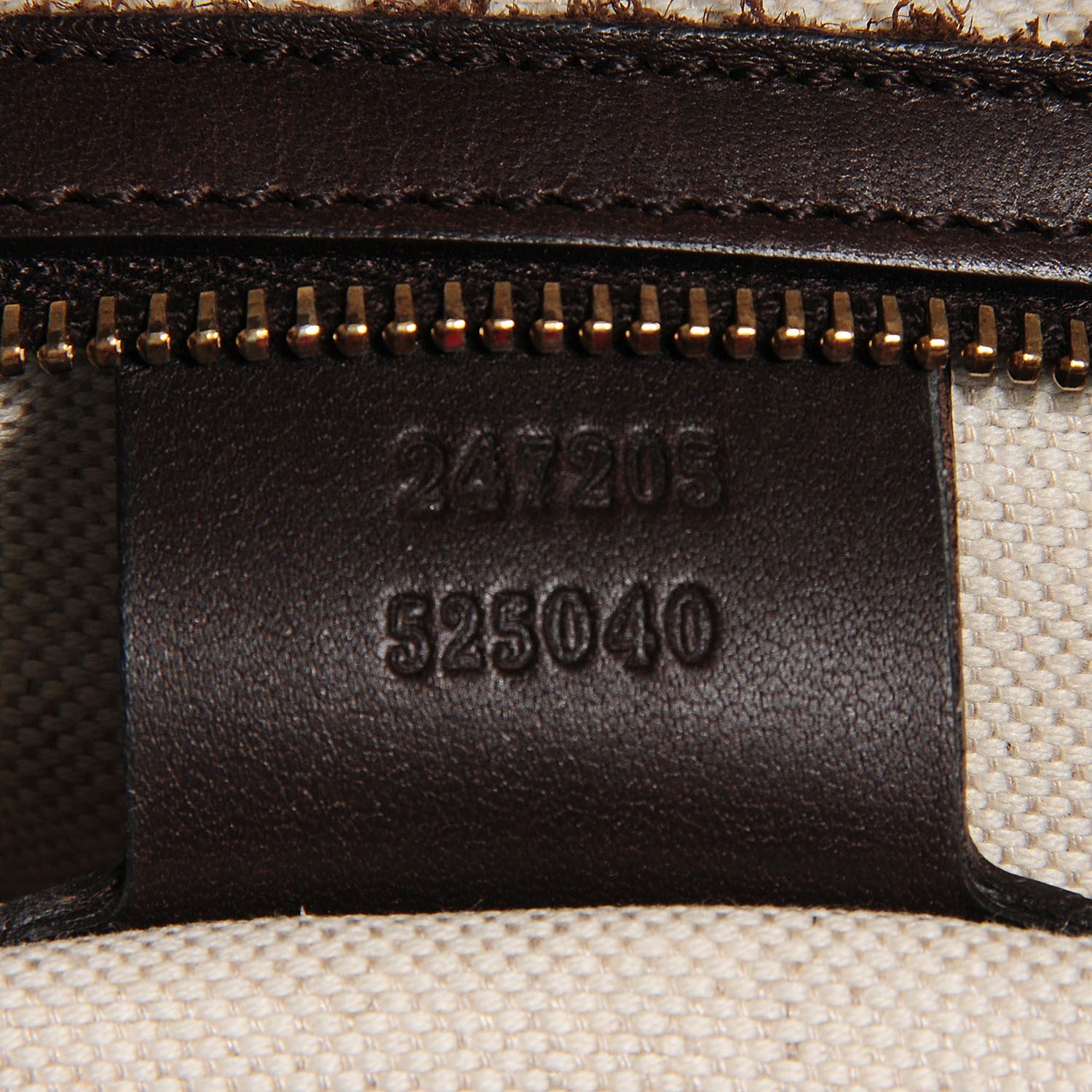 Gucci Monogram Vintage Web Medium Boston Dark Brown 7 of 9