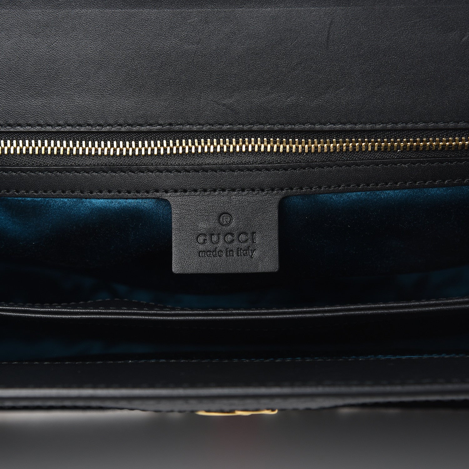 Gucci Suede Patent GG Web Medium Ophidia Chain Shoulder Bag Black 6 of 11