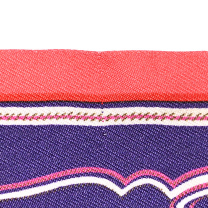 Hermes Silk Maillons Twilly Rouge 6 of 7