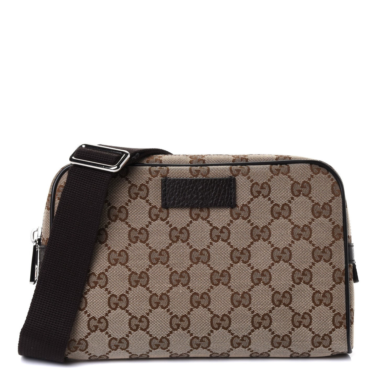 Monogram Belt Bag Dark Brown