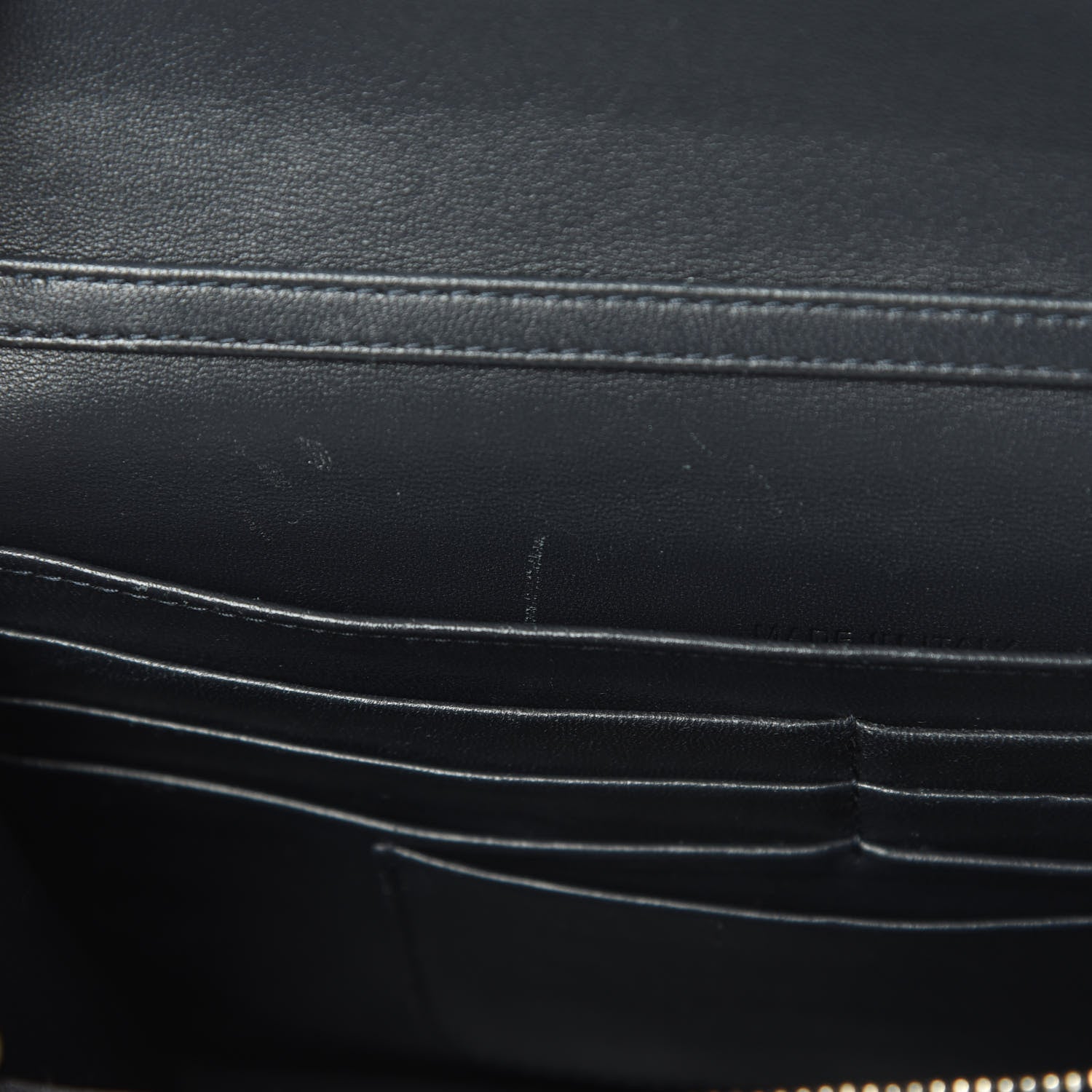 Christian Dior Metallic Brushed Calfskin Miss Dior Promenade Pouch Gunmetal 14 of 21