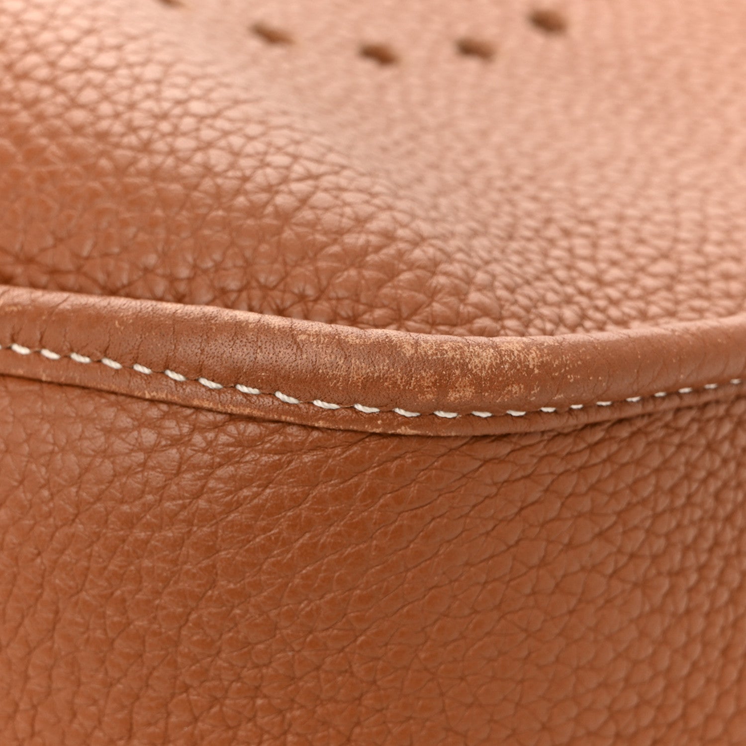 Hermes Taurillon Clemence Evelyne III PM Gold 13 of 14
