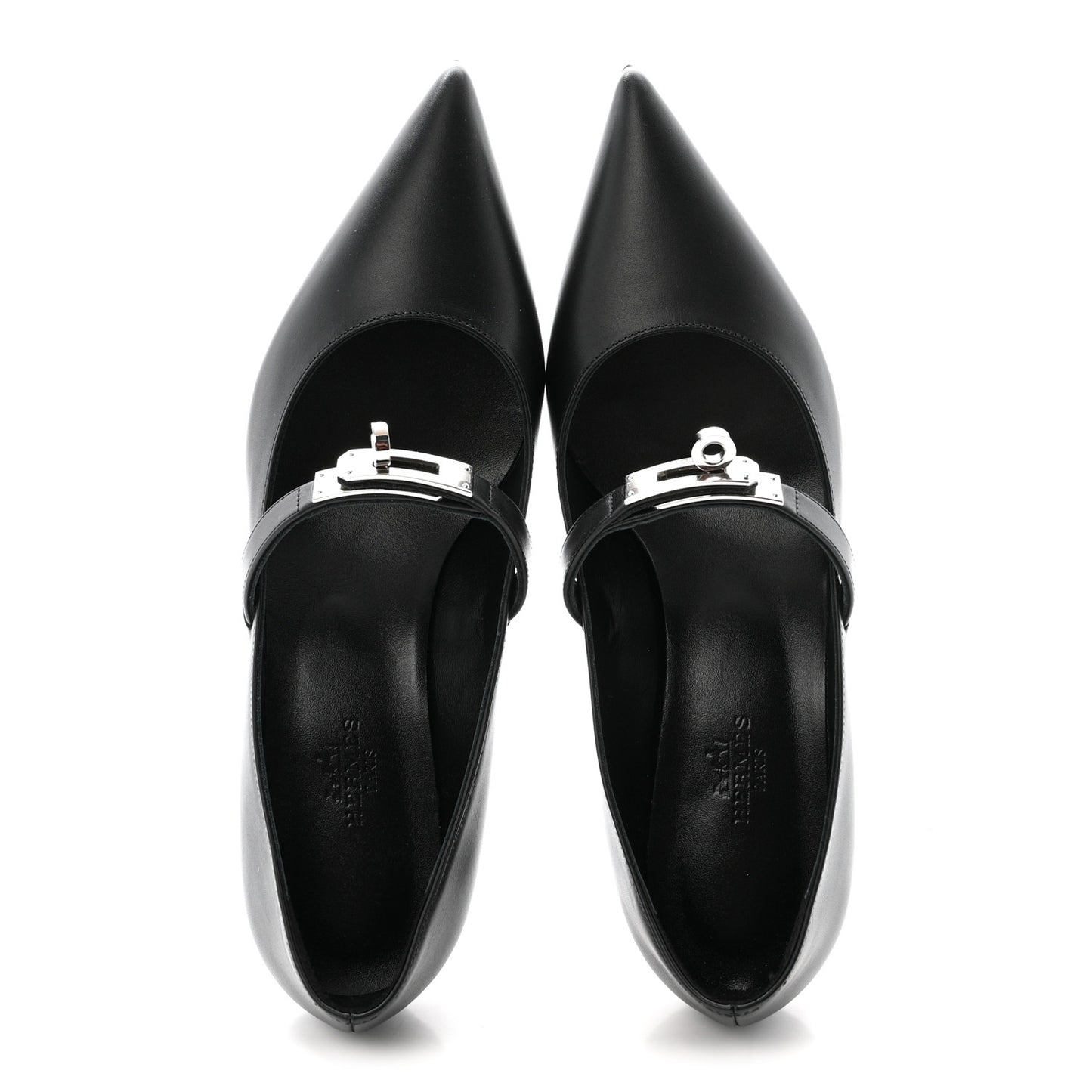 Calfskin Kiara 40 Pumps 36 Black