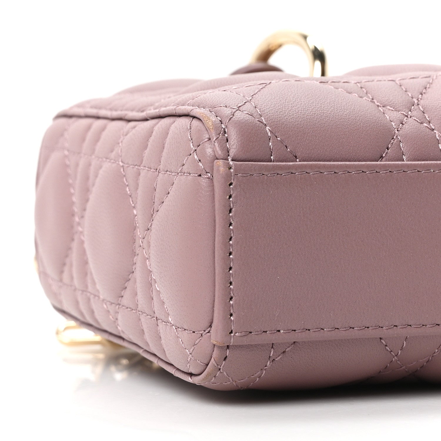 Christian Dior Lambskin Cannage Small Lady D-Joy Peony Pink 8 of 9