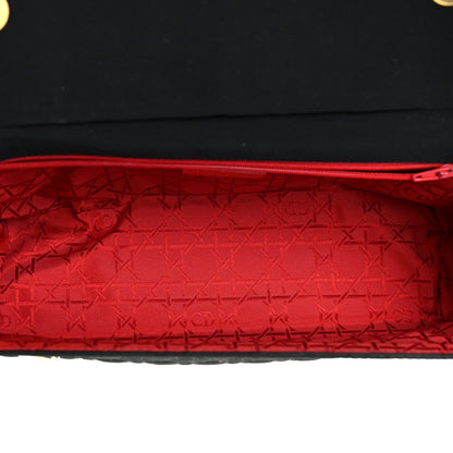 Christian Dior Nylon Cannage Shoulder Bag Black 5 of 11
